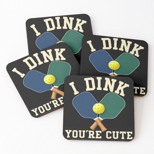 Item preview, I Dink You're Cute Funny Pickleball Valentine designed and sold by GeniePixel.