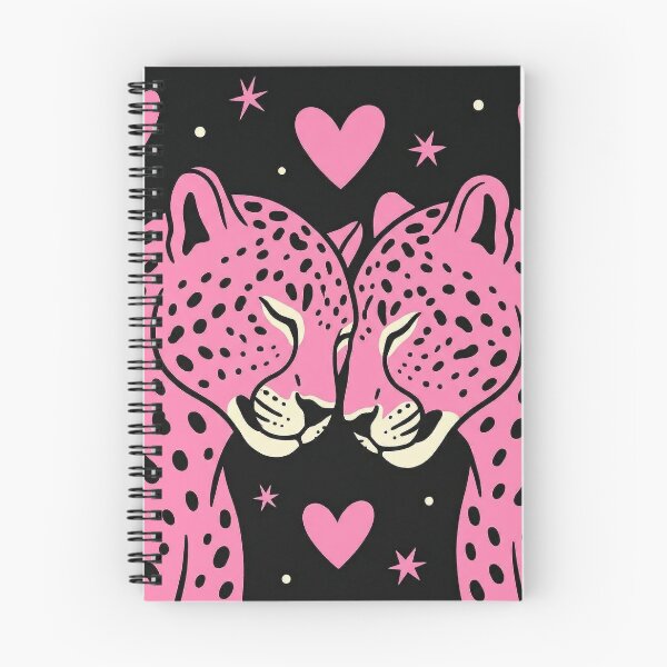 Item preview, Pink Leopard Love Cosmic Nuzzle designed and sold by zzz888.