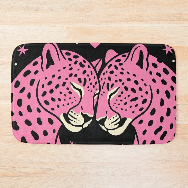Item preview, Pink Leopard Love Cosmic Nuzzle designed and sold by zzz888.