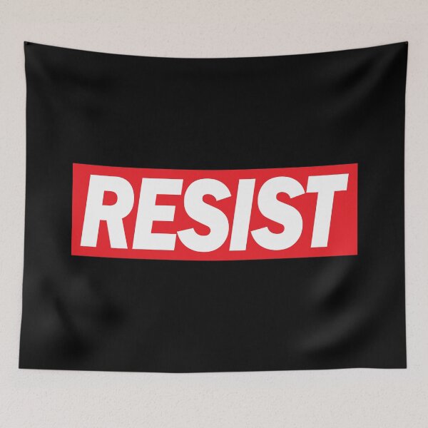 Item preview, RESIST designed and sold by TraceTheFace.