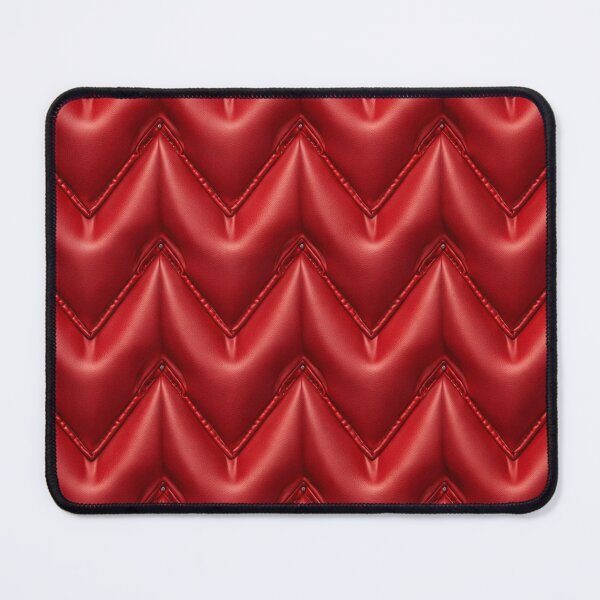 Item preview, 3D Quilted Red Leather – Luxury Chevron Phone Case designed and sold by ᗩᑎTOᑎ OᒪEKSIYEᑎKO.
