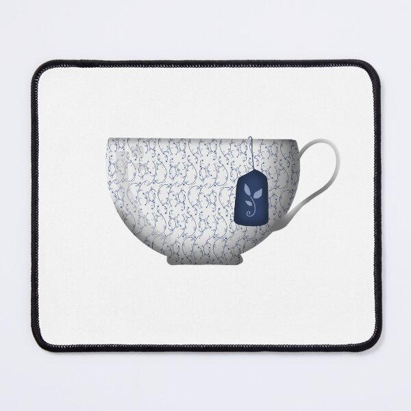 Item preview, Blue and White Teacup designed and sold by DesignsByChloeZ.