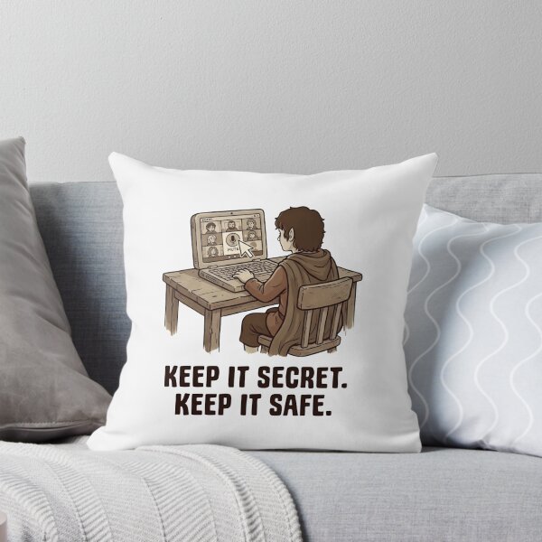 Item preview, Keep It Secret Keep It Safe Mute Button Funny Home Office designed and sold by Fenay Designs.
