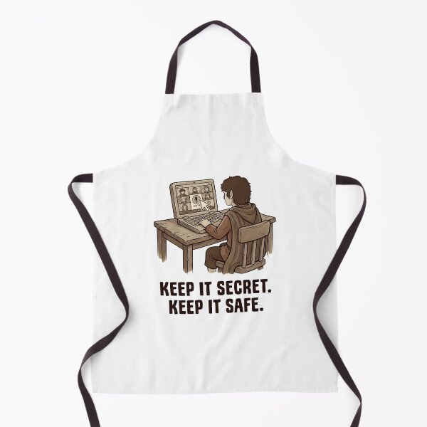 Item preview, Keep It Secret Keep It Safe Mute Button Funny Home Office designed and sold by Fenay Designs.