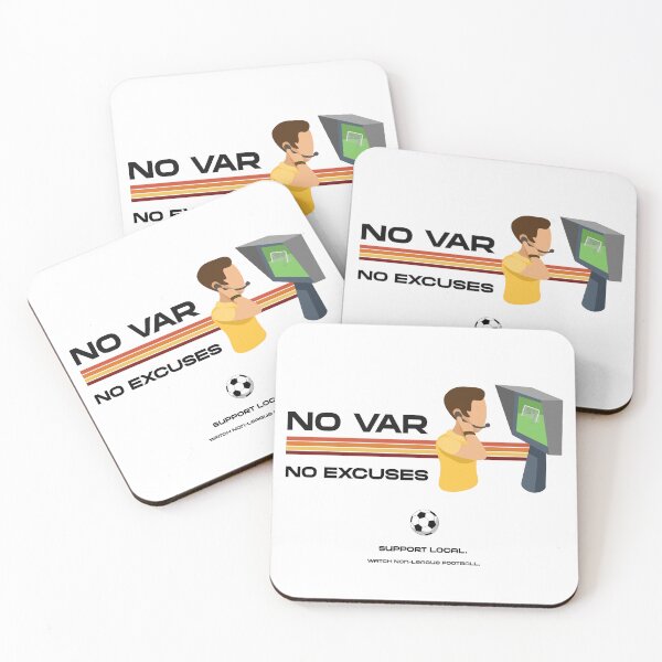 Item preview, No VAR No Excuses Design designed and sold by Robbo's Tees Designs.