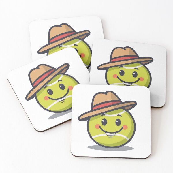 Item preview, Tennis Game Ball Cartoon Sticker, Tennis Gifts  designed and sold by colorleafz.