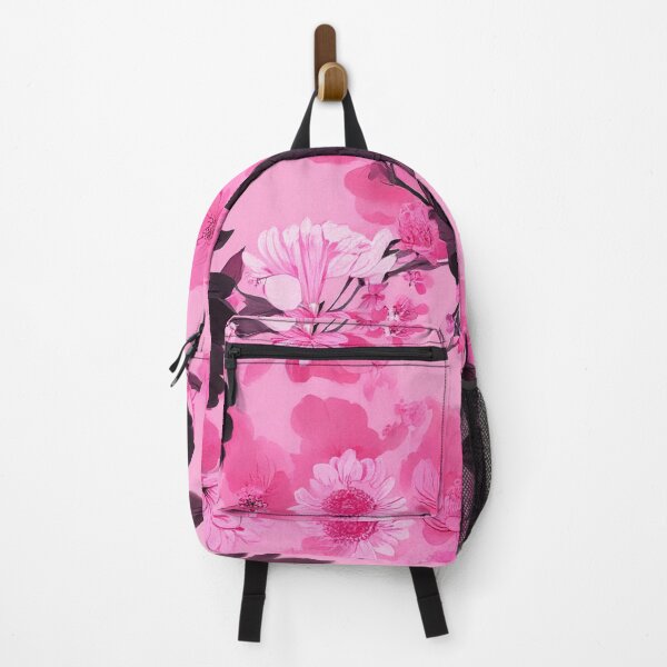 Item preview, Pink and Dark Floral Flowers designed and sold by SassyArtistry.