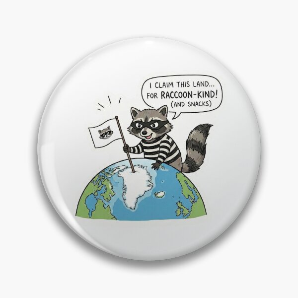Item preview, Raccoon Claims Greenland designed and sold by Frostlyn.