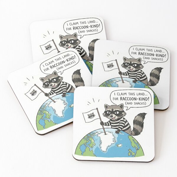 Item preview, Raccoon Claims Greenland designed and sold by Frostlyn.