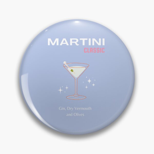 Item preview, Martini, Cocktail, Cocktail Art, Preppy, Preppy Girl, Preppy Room, Blue designed and sold by Magic Love Art Print.