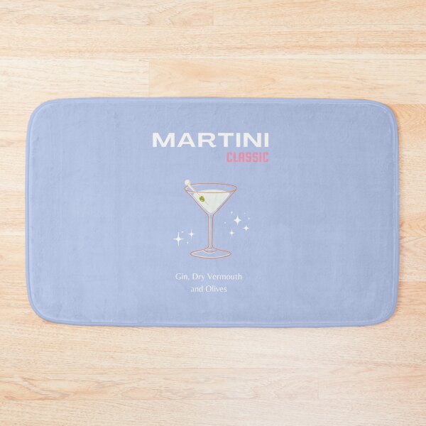 Item preview, Martini, Cocktail, Cocktail Art, Preppy, Preppy Girl, Preppy Room, Blue designed and sold by Magic Love Art Print.