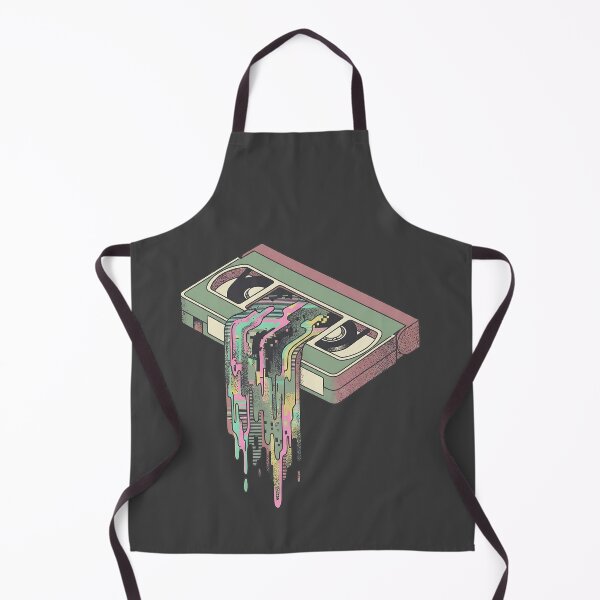 Item preview, Vintage VHS Tape Digital Glitch Sludge Stipple Art designed and sold by Mora Atelier Designs.