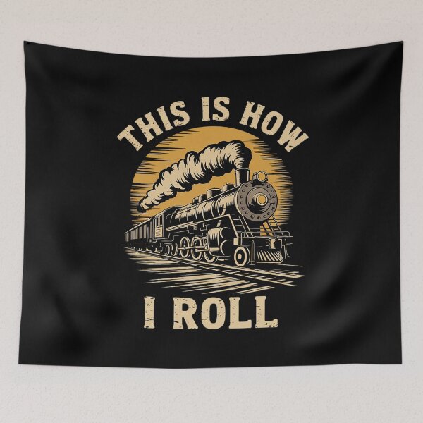Item preview, Cool Train Art For Men Women Railroad Crossing Train Lover6 designed and sold by joyouartArt.