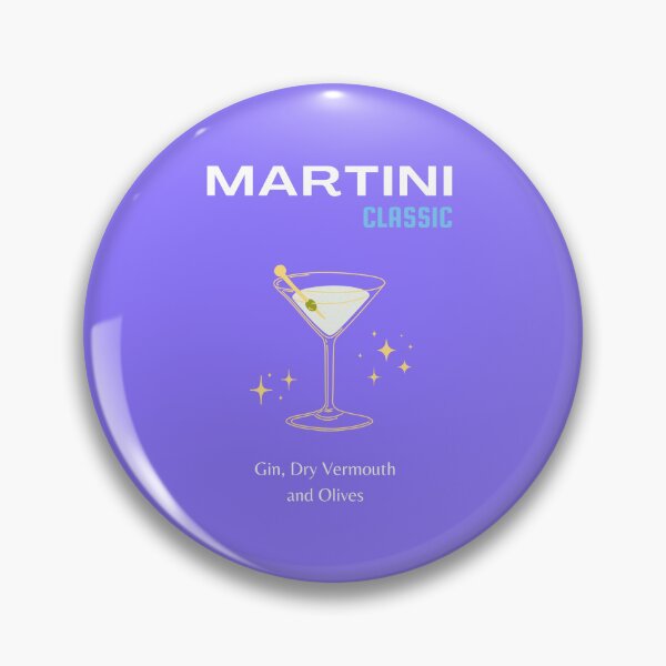 Item preview, Martini, Cocktail, Cocktail Art, Preppy, Retro Art, Preppy Room, Purple designed and sold by Magic Love Art Print.
