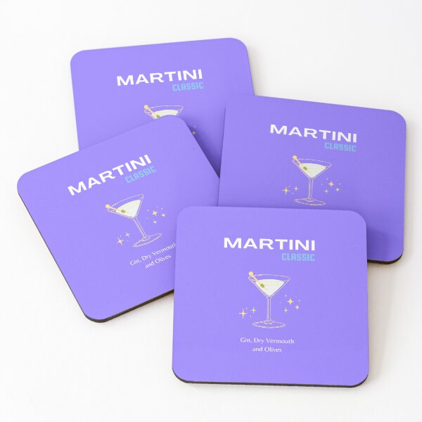 Item preview, Martini, Cocktail, Cocktail Art, Preppy, Retro Art, Preppy Room, Purple designed and sold by Magic Love Art Print.
