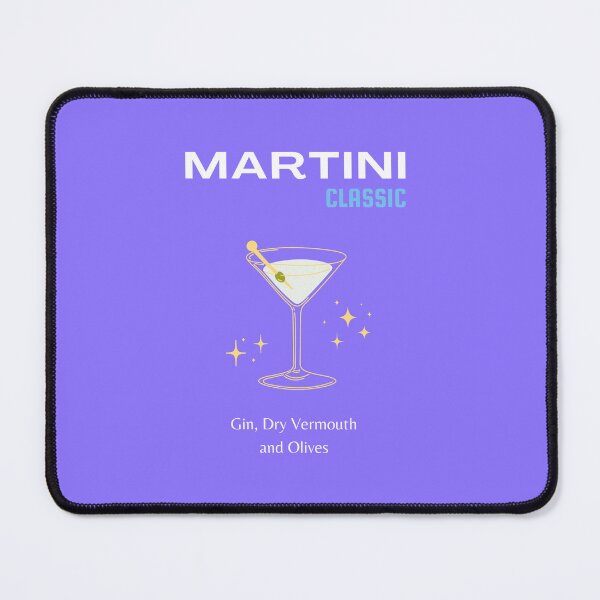 Item preview, Martini, Cocktail, Cocktail Art, Preppy, Retro Art, Preppy Room, Purple designed and sold by Magic Love Art Print.