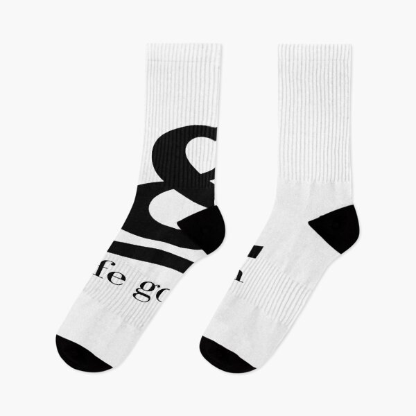 Item preview, Bold Ampersand & Life Goes On  – Minimalist Motivational Typography for Resilience & Daily Strength designed and sold by Bright Nest Studio.