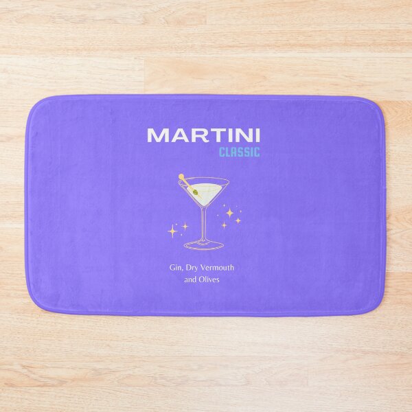 Item preview, Martini, Cocktail, Cocktail Art, Preppy, Retro Art, Preppy Room, Purple designed and sold by Magic Love Art Print.