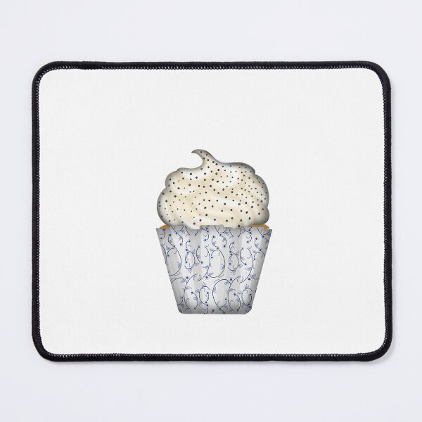 Item preview, Blue and White Cupcake designed and sold by DesignsByChloeZ.