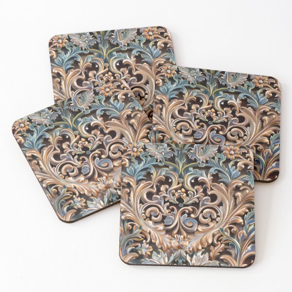 Item preview, Ornate Baroque Floral Ornament designed and sold by SassyArtistry.