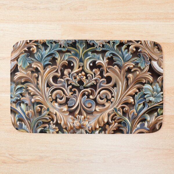 Item preview, Ornate Baroque Floral Ornament designed and sold by SassyArtistry.