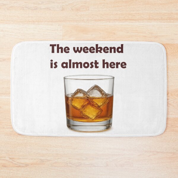 Item preview, The Weekend Is Almost Here – Whiskey Glass Design designed and sold by Eylali.