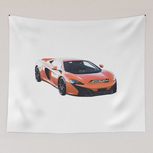 Item preview, Orange Sports Car Graffiti Art designed and sold by Artuer69.