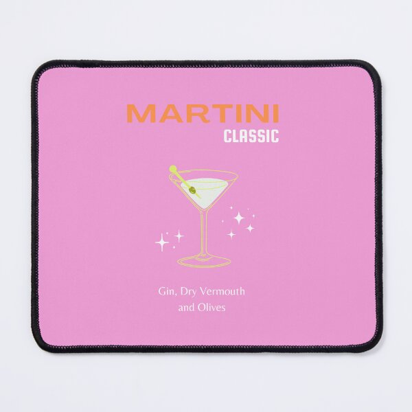 Item preview, Martini, Cocktail, Cocktail Art, Preppy, Retro Art, Preppy Room, Pink designed and sold by Magic Love Art Print.