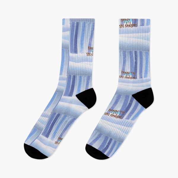 Item preview, Born to Ski Nordic designed and sold by teepossible.
