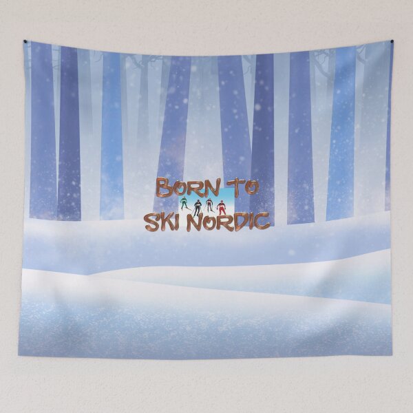 Item preview, Born to Ski Nordic designed and sold by teepossible.