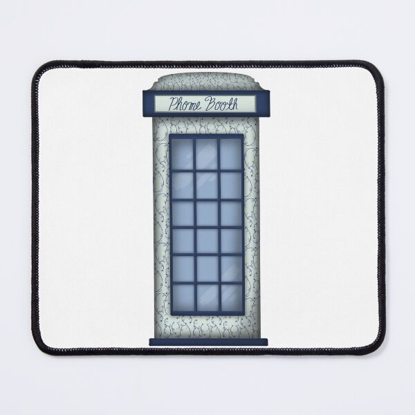 Item preview, Blue and White Phone Booth designed and sold by DesignsByChloeZ.