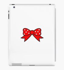 red bow iPad Case/Skin