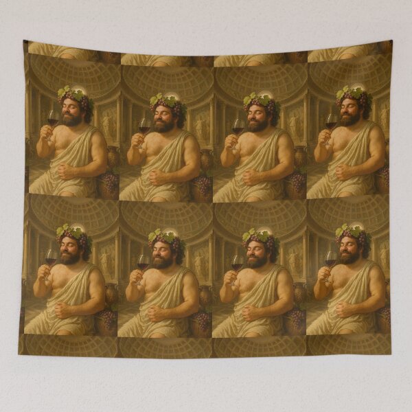 Item preview, Bacchus the God of Wine designed and sold by Halifaxartguy.