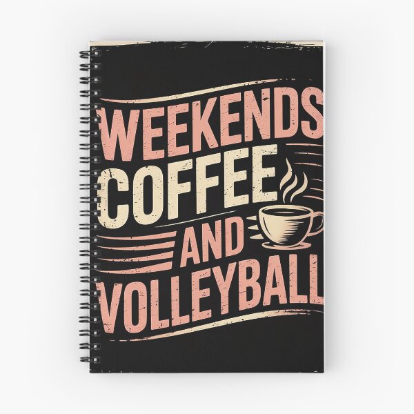 Item preview, Weekends Coffee And Volleyball Volleyball Coffee Lover  designed and sold by angolinnArt.