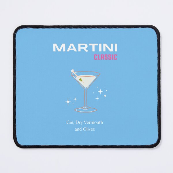 Item preview, Martini, Cocktail, Cocktail Art, Preppy, Bar Art, Blue designed and sold by Magic Love Art Print.