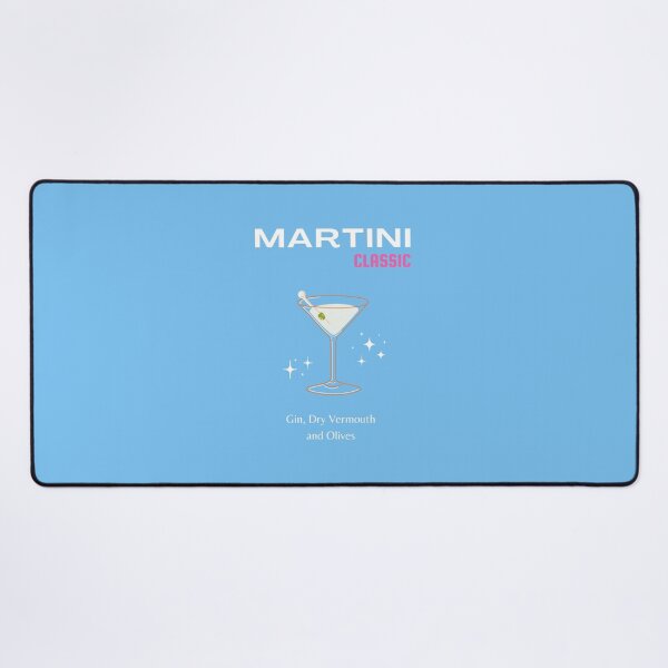 Item preview, Martini, Cocktail, Cocktail Art, Preppy, Bar Art, Blue designed and sold by Magic Love Art Print.