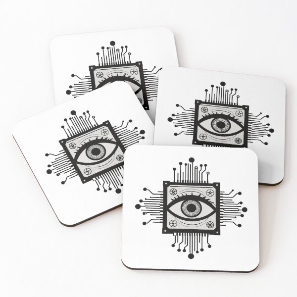 Item preview, Digital Alchemy: The All-Seeing Circuit Eye Mandala designed and sold by gaogle.