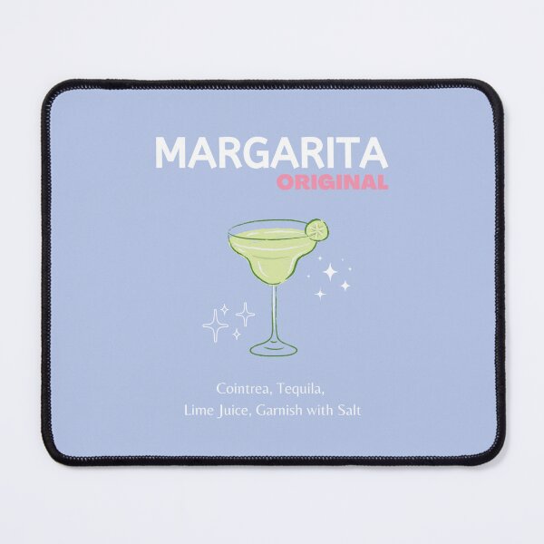 Item preview, Margarita, Cocktail, Cocktail Art, Preppy, Preppy Art, Bar Art, Blue designed and sold by Magic Love Art Print.