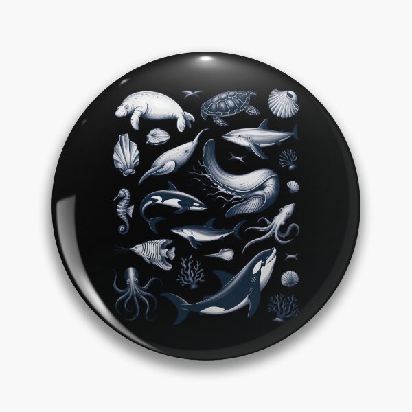 Item preview, Ocean Wildlife Shark Turtle Octopus designed and sold by sterabamineh.