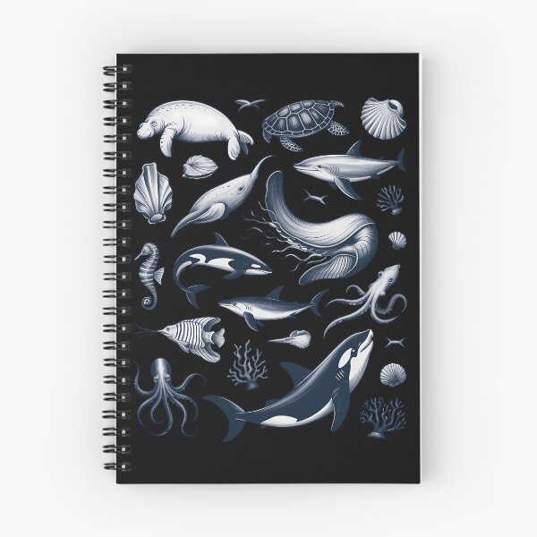 Item preview, Ocean Wildlife Shark Turtle Octopus designed and sold by sterabamineh.