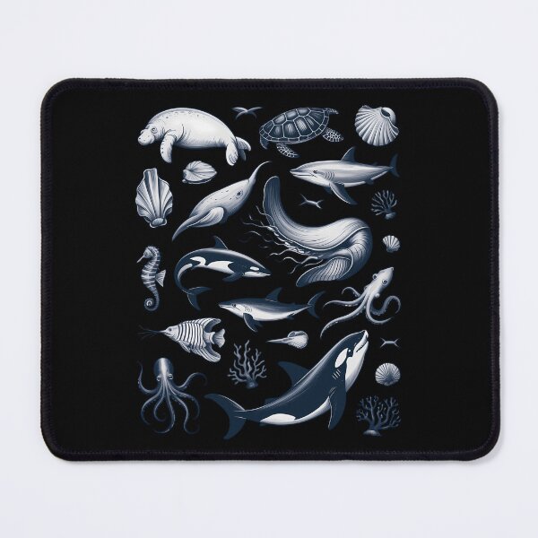 Item preview, Ocean Wildlife Shark Turtle Octopus designed and sold by sterabamineh.