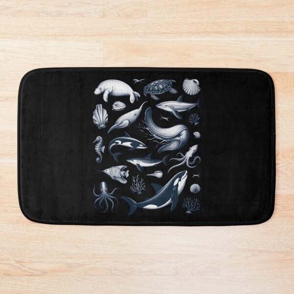 Item preview, Ocean Wildlife Shark Turtle Octopus designed and sold by sterabamineh.