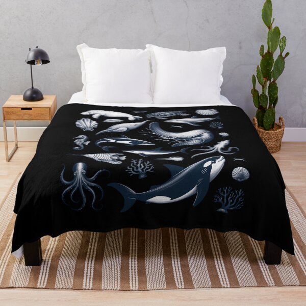 Item preview, Ocean Wildlife Shark Turtle Octopus designed and sold by sterabamineh.