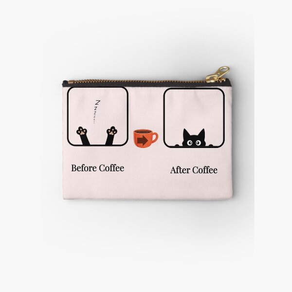 Item preview, Before Coffee/After Coffee - Coffee Cat  designed and sold by Feliciano3.