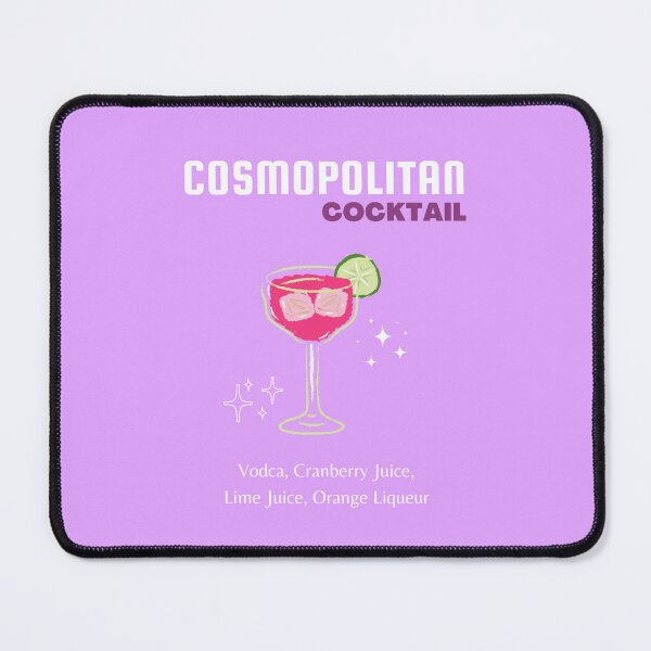 Item preview, Cosmopolitan, Cocktail, Drinks, Cocktail Art, Preppy, Preppy Girl, Lilac, Purple designed and sold by Magic Love Art Print.