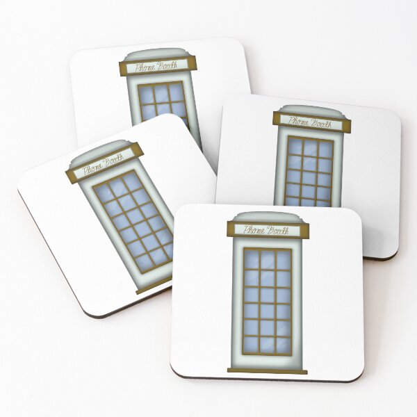 Item preview, Yellow Phone Booth designed and sold by DesignsByChloeZ.