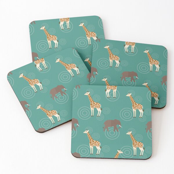 Item preview, Safari adventures on blue designed and sold by reneesillus.