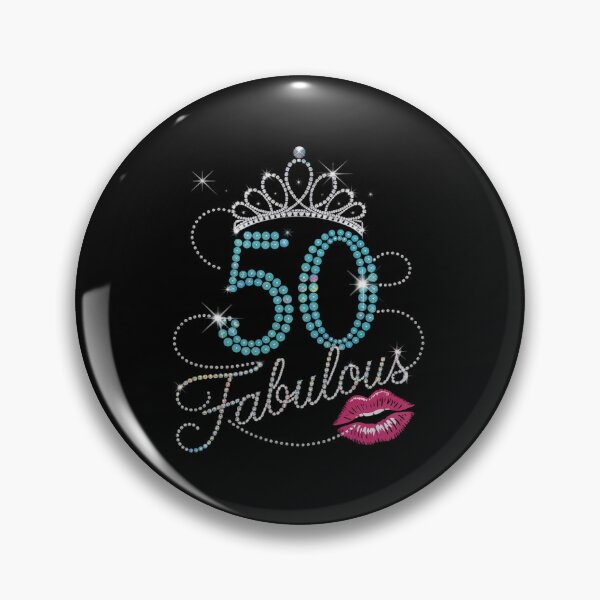 Item preview, 50 & Fabulous 50 Years Old Queen's Birthday Cute 2 designed and sold by angolinnArt.