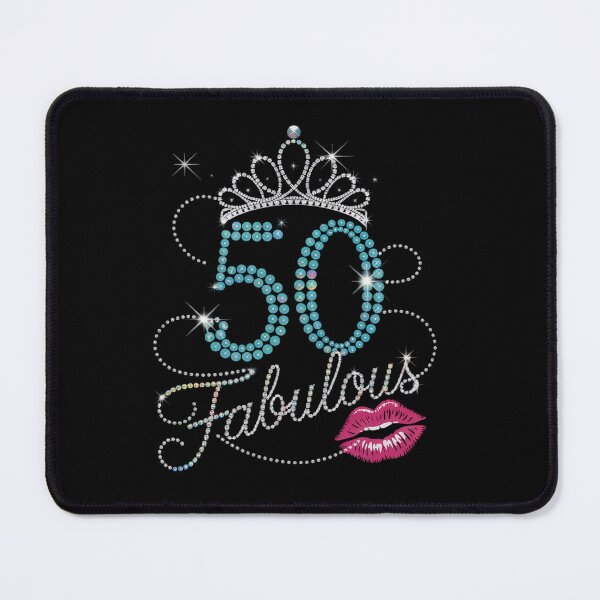 Item preview, 50 & Fabulous 50 Years Old Queen's Birthday Cute 2 designed and sold by angolinnArt.
