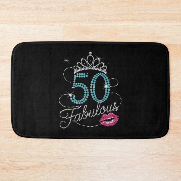 Item preview, 50 & Fabulous 50 Years Old Queen's Birthday Cute 2 designed and sold by angolinnArt.
